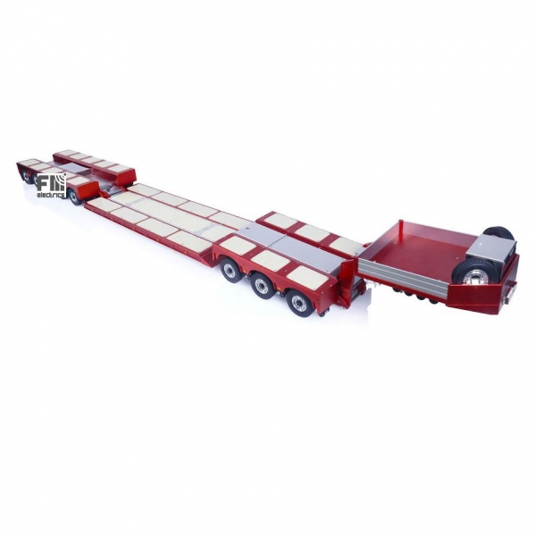 FM 8-Achs Tiefbettauflieger Hydraulisch mit Pendelachsen 1:14